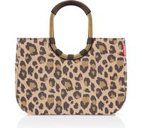 Reisenthel OR6047 LOOPSHOPPER L FRAME LEO MACCHIATO Gym Bag Femme FRAME LEO MACCHIATO Taille Unica