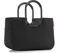 reisenthel loopshopper L, Einkaufstasche, Shopper, Tragetasche, Tasche, Mesh Black, 25 L, OR7082