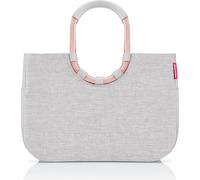 Reisenthel loopshopper L, Sac, Gris, Aluminium, Polyester, Unicolore, 25 l, 460 mm