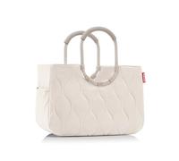 reisenthel Loopshopper L - Sac robuste avec compartiments pratiques en bouteilles PET recy s - Design charmant et déperlant Doré, Puffer Stone, L, Utilitaire