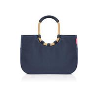 reisenthel loopshopper L - Sac solide avec compartiments pratiques en bouteilles PET recyclées - Design charmant et imperméable doré, Midnight Gold, L