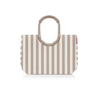 Reisenthel Sac de shopping Loopshopper L 46 cm, Summerstripes Coffee, brun, imperméable