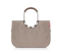 reisenthel loopshopper L - Sac stable avec compartiments pratiques fabriqué à partir de bouteilles PET recyclées - Design charmant et hydrofuge doré, L