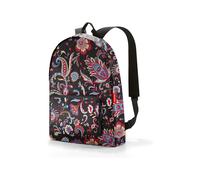 reisenthel mini maxi rucksack, sac à provisions, Backpack, Paisley Black, 14 L, AP7064