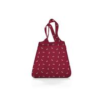 reisenthel mini maxi shopper, Einkaufstasche, Tragetasche, Einkaufsbeutel, Tasche, Polyestergewebe, Bavaria 5 Dark Ruby, 15 L, AT3074