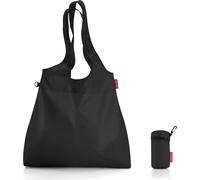 Reisenthel mini maxi shopper L, Sac en tissu, noir, polyester, uni, 22 l, 440 mm