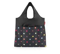 reisenthel Mini Maxi Shopper Plus - Sac Shopping Pliable au Design Attrayant - Hydrofuge, Couleur:Schwarz