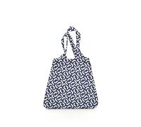 reisenthel mini maxi shopper signature navy - sac de courses pliable 15L, resistant
