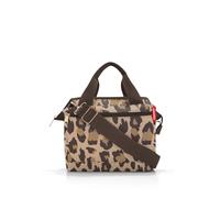 reisenthel MQ6048 ALLROUNDER CROSS LEO MACCHIATO Gym Bag Femme LEO MACCHIATO Taille Unica