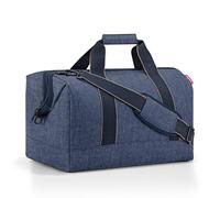 reisenthel MT4113 ALLROUNDER L HERRINGBONE DARK BLUE Gym Bag Femme HERRINGBONE DARK BLUE Taille Unica