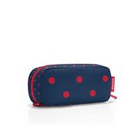 reisenthel multicase Twist Silver - Design coloré et Moderne, étui Multi-usages idéal pour Les cosmétiques, Les Affaires d'école ou de Travail, Couleur:Mixed Dots Red