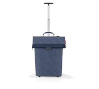 Reisenthel NT4113 TROLLEY M HERRINGBONE DARK BLUE Gym Bag Femme HERRINGBONE DARK BLUE Taille Unica
