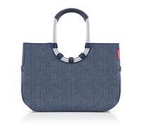 Reisenthel OR4113 LOOPSHOPPER L HERRINGBONE DARK BLUE Gym Bag Femme HERRINGBONE DARK BLUE Taille Unica