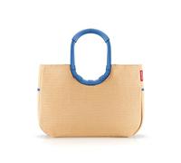 REISENTHEL OR4122 LOOPSHOPPER L FRAME Gym Bag Unisex Adult RAFFIA BLUE Taille Unica