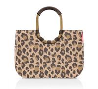 Reisenthel OR6047 LOOPSHOPPER L FRAME LEO MACCHIATO Gym Bag Femme FRAME LEO MACCHIATO Taille Unica