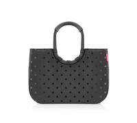 REISENTHEL OR7076 LOOPSHOPPER L FRAME Gym Bag Unisex Adult GLOSSY DOTS BLACK Taille Unica