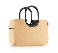 REISENTHEL OR7079 LOOPSHOPPER L FRAME Gym Bag Unisex Adult RAFFIA BLACK Taille Unica