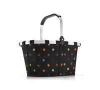 reisenthel Panier à provisions carrybag dots 22 L- Chariot à provisions noir multicolore - Dots