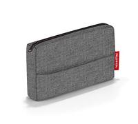 reisenthel Pocket Case - Organiseur de poche, compact, Argenté torsadé, 17,5 x 11 x 3 cm