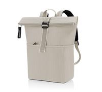 reisenthel rolltop backpack, Rolltop-Rucksack, Herringbone Sand, 22 L, EK6049