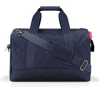reisenthel Sac à épaule bleu foncé pour femme et homme - Allrounder L Rhombus Midnight Gold 290358
