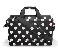 reisenthel Sac à épaule noir blanc pour femme et homme - Allrounder Pocket Bag L Dots White 290221