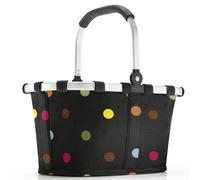 reisenthel carrybag XS Dots- Panier à provisions Stable avec Beaucoup d'espace de Rangement et Poche intérieure Pratique - Design élégant et Hydrofuge