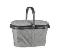 REISENTHEL Sac de plage gris chiné / noir, Taille One Size