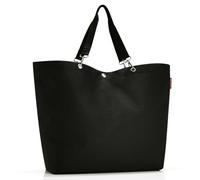 Reisenthel Sac de shopping Shopper XL – 35 L, 2 anses, poche intérieure zippée, noir