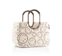 Reisenthel Sac en tissu et de plage Loopshopper L, Peluche chocolat souriant, L, BAGUtility
