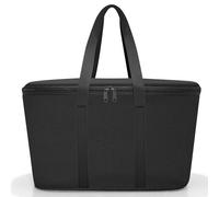 reisenthel coolerbag - Sac Isotherme pour Les Courses, complément du carrybag, Isolation épaisse, Doublure Isotherme en Feuille d'aluminium, 2 anses, Fond Stable & résistant, 20l, en Black