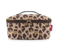 reisenthel Coolerbag M pocket Sac isotherme avec dessus en bouteilles PET recyclées Idéal pour le déjeuner en déplacement, Léo Macchiato, Taille unique, Coolerbag M Pocket Léo Macchiato