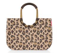 reisenthel Sac shopper beige brun clair pour femme - Loopshopper L Frame Leo Macchiato 295373