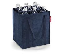 reisenthel Bottlebag twist bleu marine - 9 compartiments, recyclage facile des bouteilles, sangles de transport