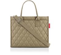 Reisenthel Sac de shopper Daily – Compartiment pour ordinateur portable – 42 cm Olive