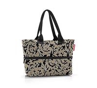 reisenthel shopper e1 baroque marble - grand sac en tissu polyester de haute qualité