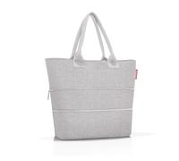 reisenthel shopper e1, Einkaufstasche, Tragetasche, Tasche, Polyestergewebe, Twist Sky Rose, 12 L, RJ1035