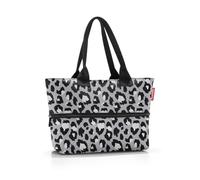 reisenthel shopper e1 - Grand sac - Espace pour les petits et les grands achats, Léo Nero, Taille unique, shopper e1 leo nero