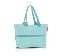reisenthel shopper e1 - Sac grand volume en tissu polyester de haute qualité, Couleur:twist ocean