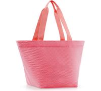 reisenthel shopper M, Einkaufstasche, Tragetasche, Tasche, Mesh Coral, 15 L, ZS3102