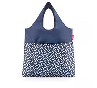 reisenthel Shopper plus-AV4073, Cabas. Femme, Bleu, Taille Unique