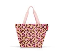 reisenthel Shopper - Sac de courses spacieux et sac à main élégant en un - En matériau imperméable, Smiley Lion Blush, Taille unique pour tous, Tendance