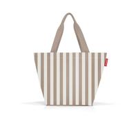 reisenthel shopper - Sac de courses spacieux et sac à main élégant en un - En matériau imperméable, Summerstripes Coffee, Taille unique pour tous, Contemporain