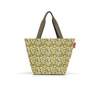 reisenthel shopper - Sac de shopping spacieux et sac à main élégant en un - En matériau hydrofuge, Couleur:viola yellow
