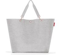 reisenthel shopper XL, sac à provisions, sac de transport, sac de plage, sac, tissu polyester, Twist Sky Rose, 35 L, ZU1035
