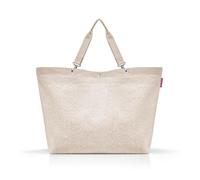 reisenthel Shopper XL - Sac de courses spacieux et sac à main élégant en un - En matériau imperméable, Teddy Sand, xl, Contemporain