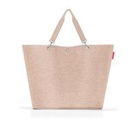 reisenthel shopper XL twist coffee - Sac de shopping spacieux et sac à main élégant en un - En matériau hydrofuge