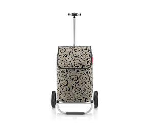 reisenthel Shopping Trolley Barroque Marble - Carrito de Compras Ligero y Espacioso Para la Compra semanal, Mármol Barroco