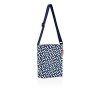 reisenthel Shoulderbag S HY4073 Signature Navy - Sac à bandoulière 4,7 L en Tissu Polyester de Haute qualité - Imperméable - avec bandoulière - 29 x 28,5 x 7,5 cm