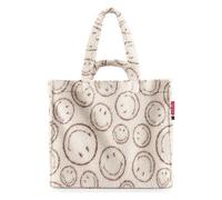 reisenthel Softshopper - Le compagnon facile pour tous les jours - Avec poignées courtes et longues - Compartiment intelligent et beaucoup d'espace, Smiley Teddy Chocolat, One Size, Utilitaire